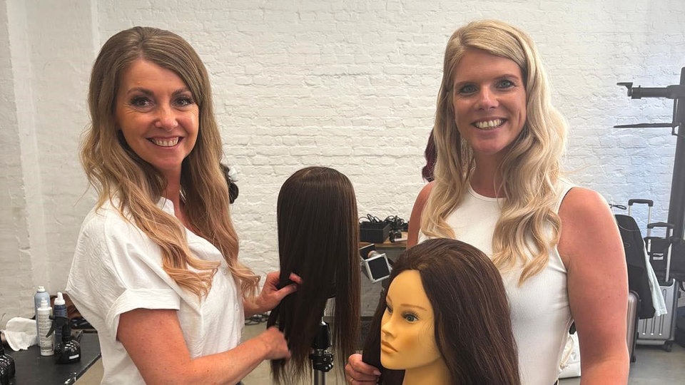 Friseurin aus Döbeln stylt Models auf der "Fashion Week" in Berlin