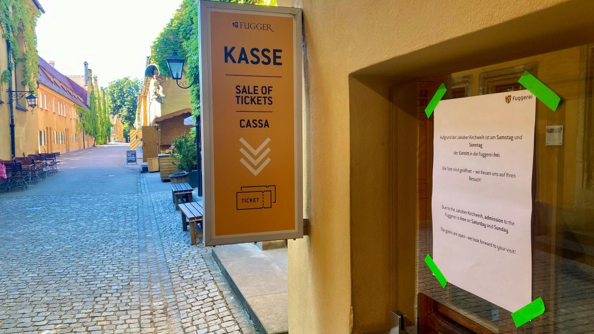 Fuggerei in Augsburg gewährt freien Eintritt am Wochenende