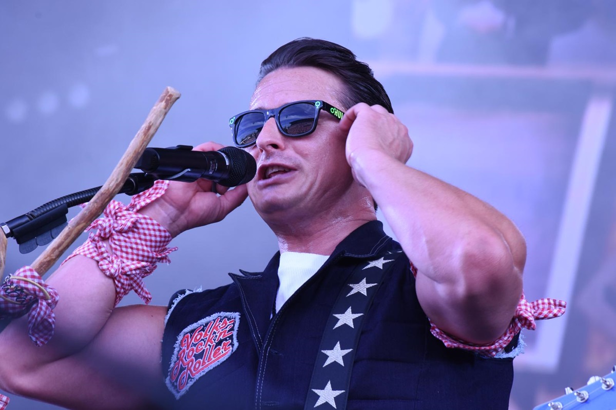 Tour-Start: Um 21.38 Uhr bekam Andreas Gabalier eine Nachricht aufs Ohr
