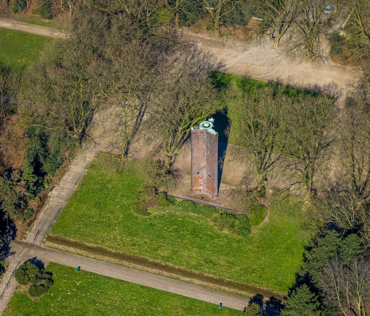 Diebstahl am Ehrenmal in Buer