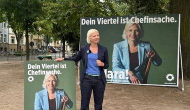 Wahlkampf für die Kommunalwahl in Düsseldorf läuft