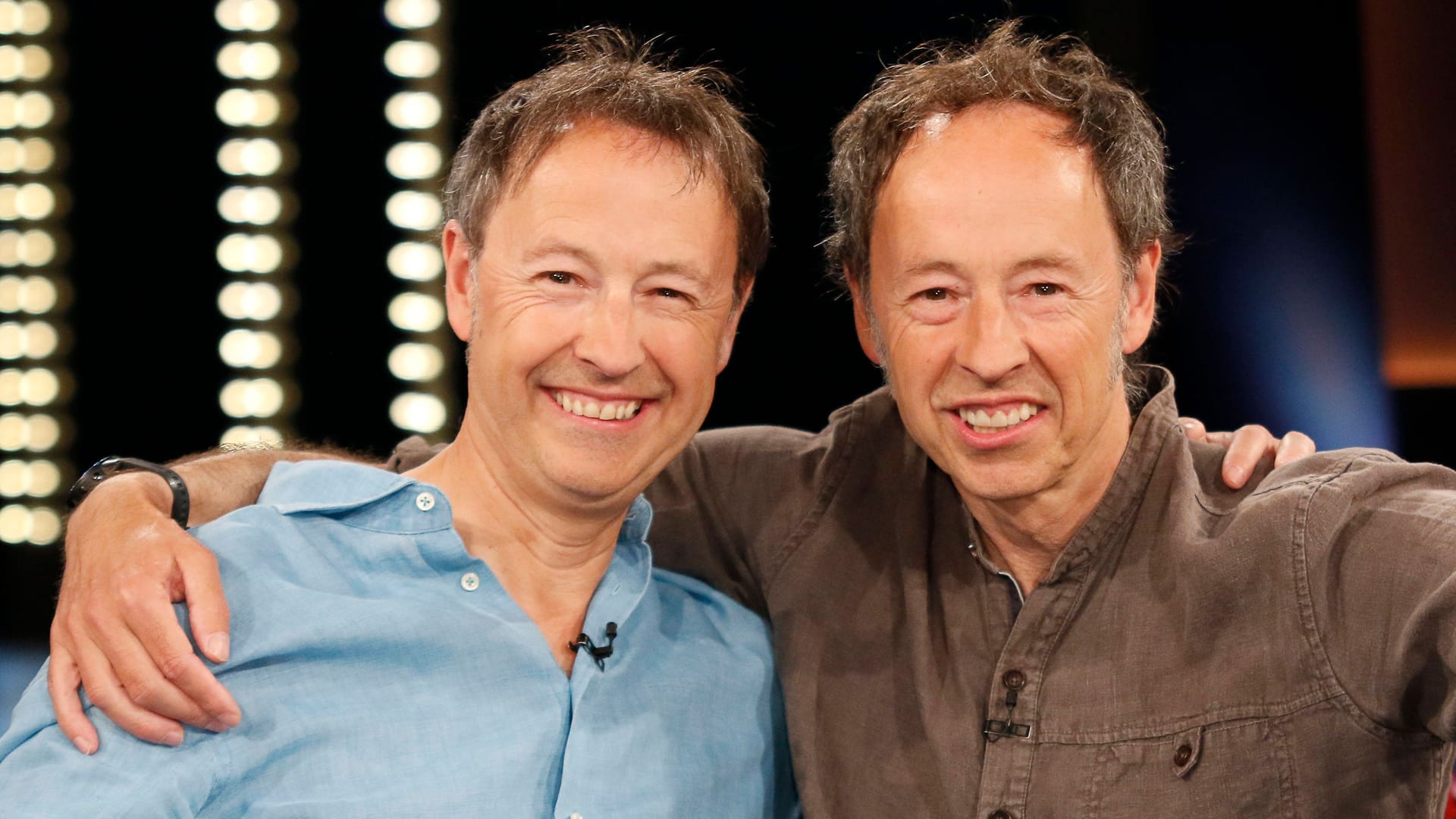 Gerrit und Frederik Braun bei einer TV-Aufzeichnung (Archivfoto): Die Brüder stehen hinter dem "Miniaturwunderland".