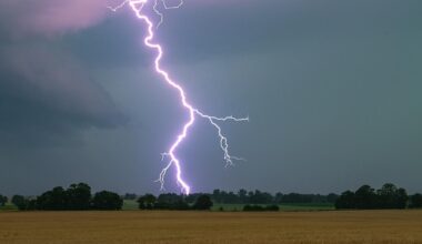 Weiter Warnung vor Starkregen im Süden – Sturm an der Nordsee erwartet