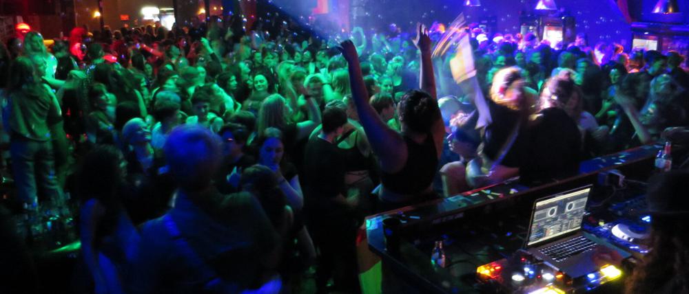 Impression von der „Girls Town“-Party in Berlin.
