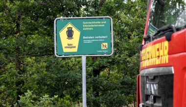 Ticker zum Waldbrand Gohrischheide: Landkreis Meißen hebt Katastrophenalarm auf