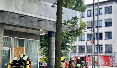 Leerstehendes Haus in Essen - wieder Feuer