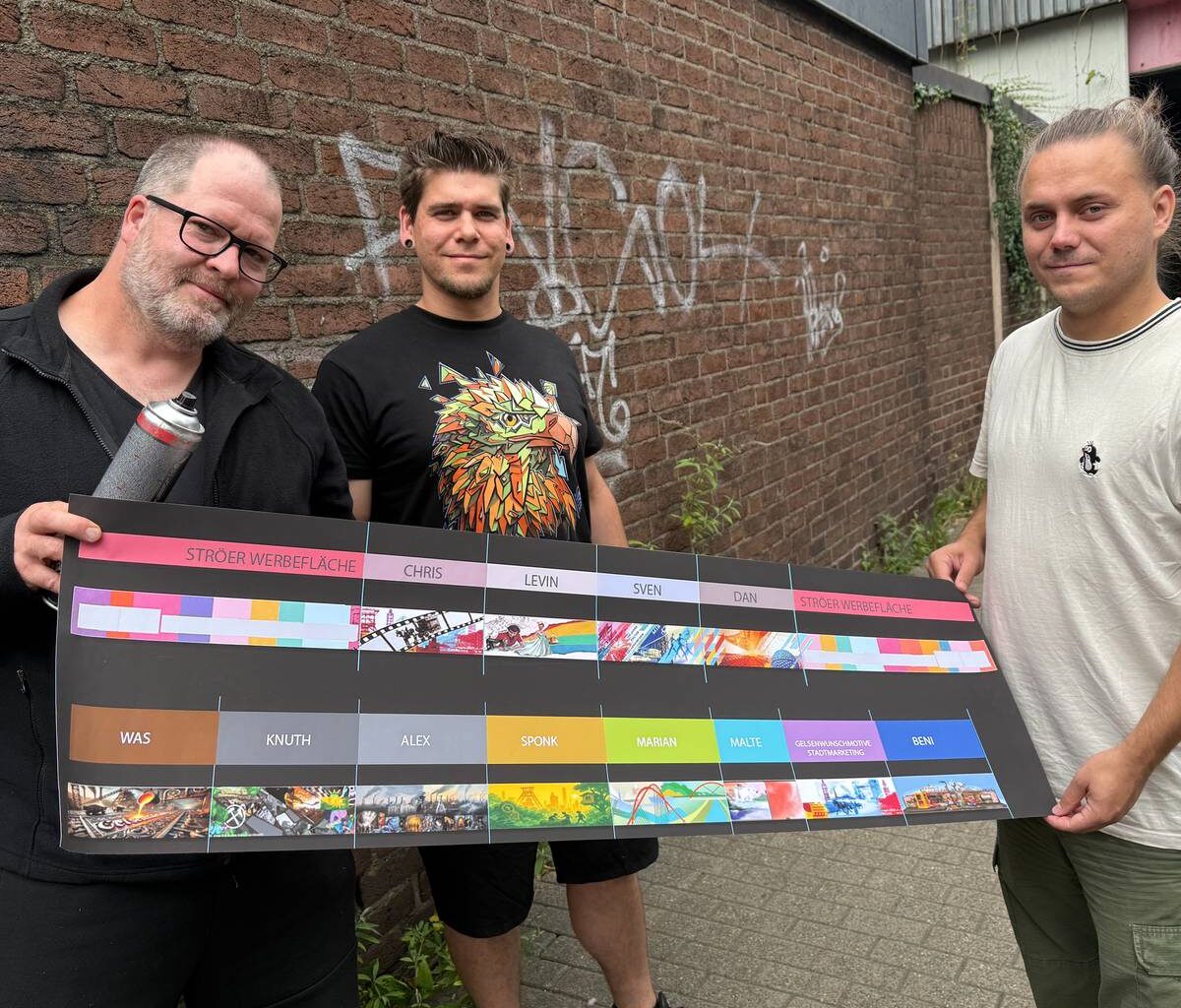 Gelsenkirchen: Unterführung an der Wickingstraße wird bunt