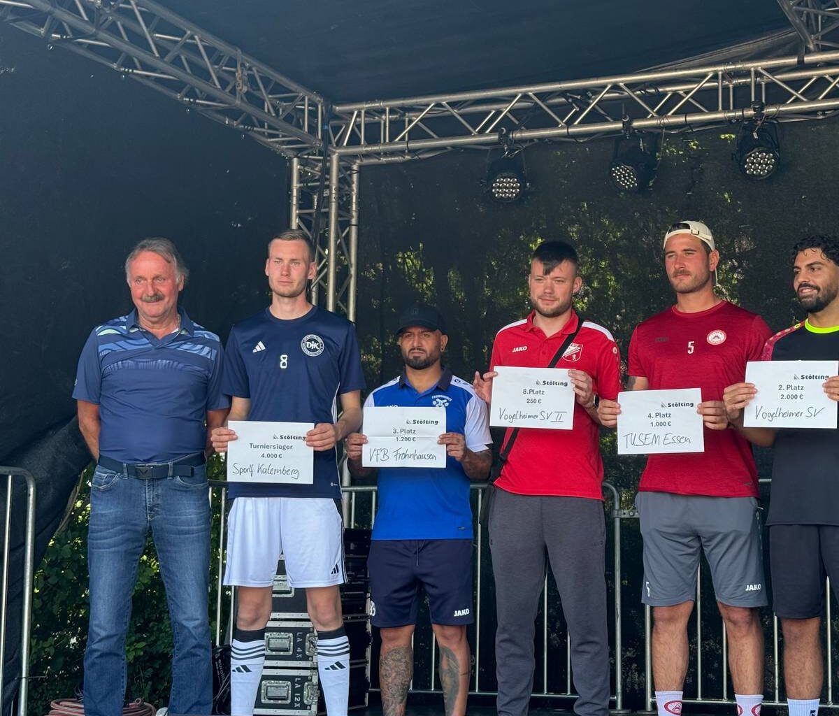 Fußballverein in Essen feiert Rückkehr mit großem Turnier