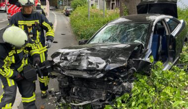 Bochum: Schwerer Unfall auf Wittener Straße