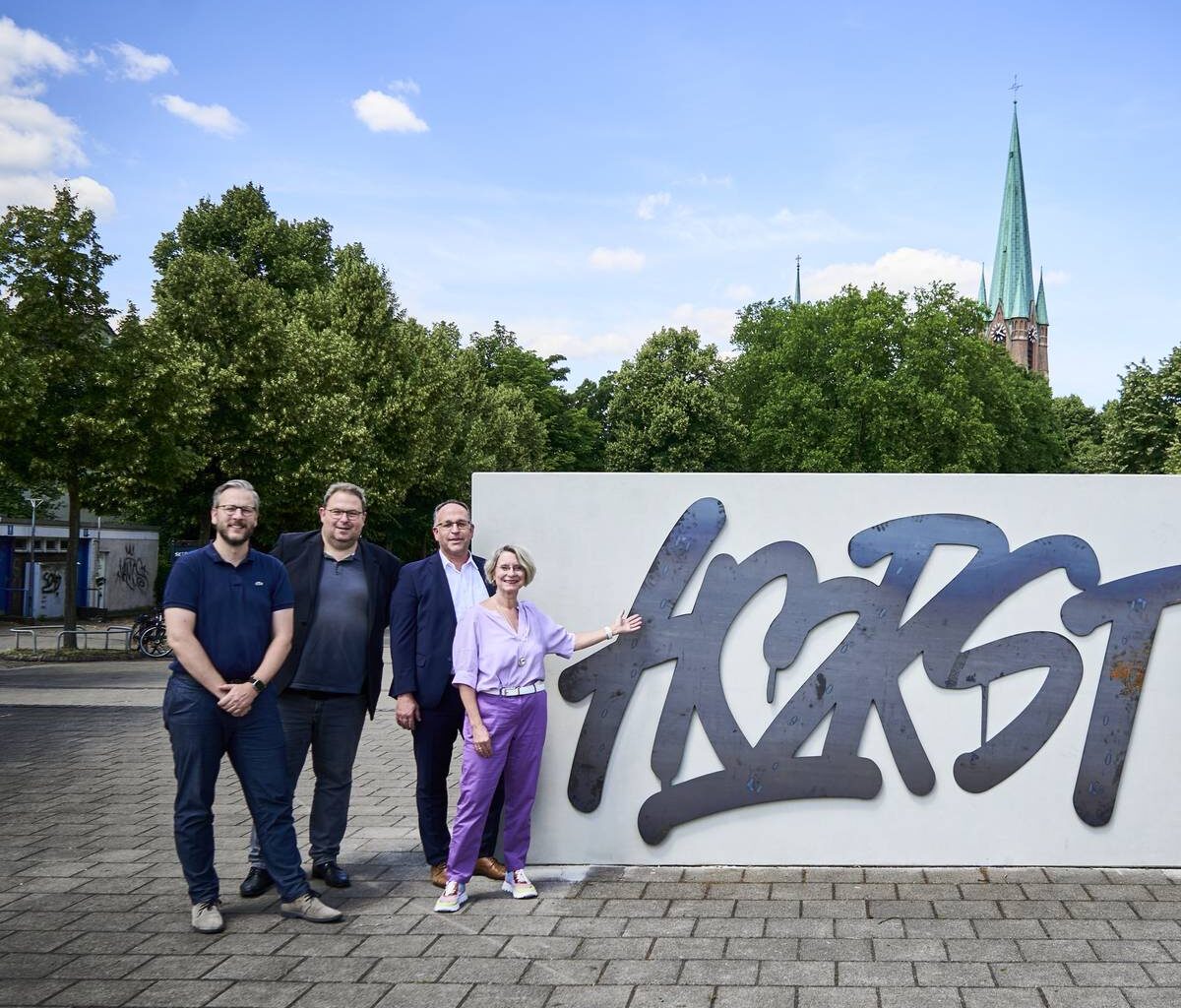 Neues Wahrzeichen für Gelsenkirchen-Horst - Radio Emscher Lippe