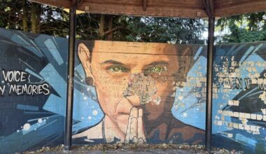 Chester Bennington-Denkmal in Essen braucht neuen Anstrich