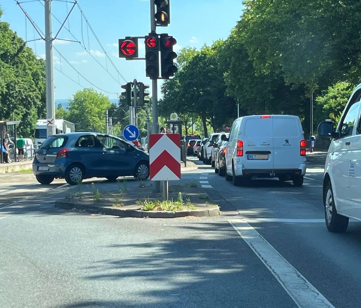 Baustellenpause auf der Kurt-Schumacher-Straße - Radio Emscher Lippe