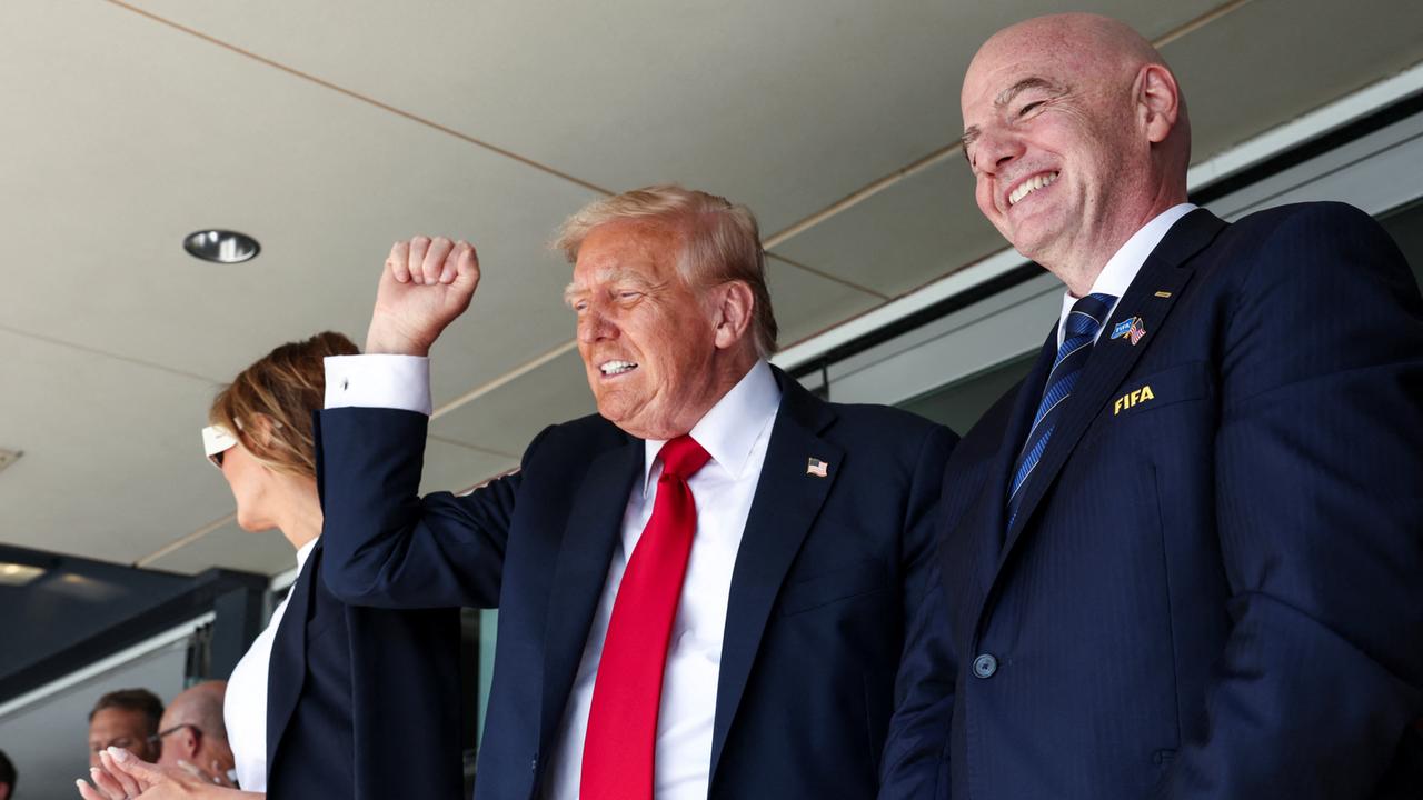 Trump mit Infantino beim Finale der Klub-WM