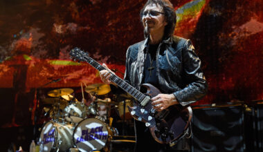 Tony Iommi und Black Sabbath bei der "The End Tour", 2016.