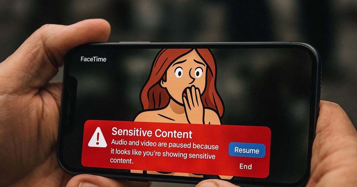 iOS 26: So funktioniert der iPhone-Nacktfilter für FaceTime