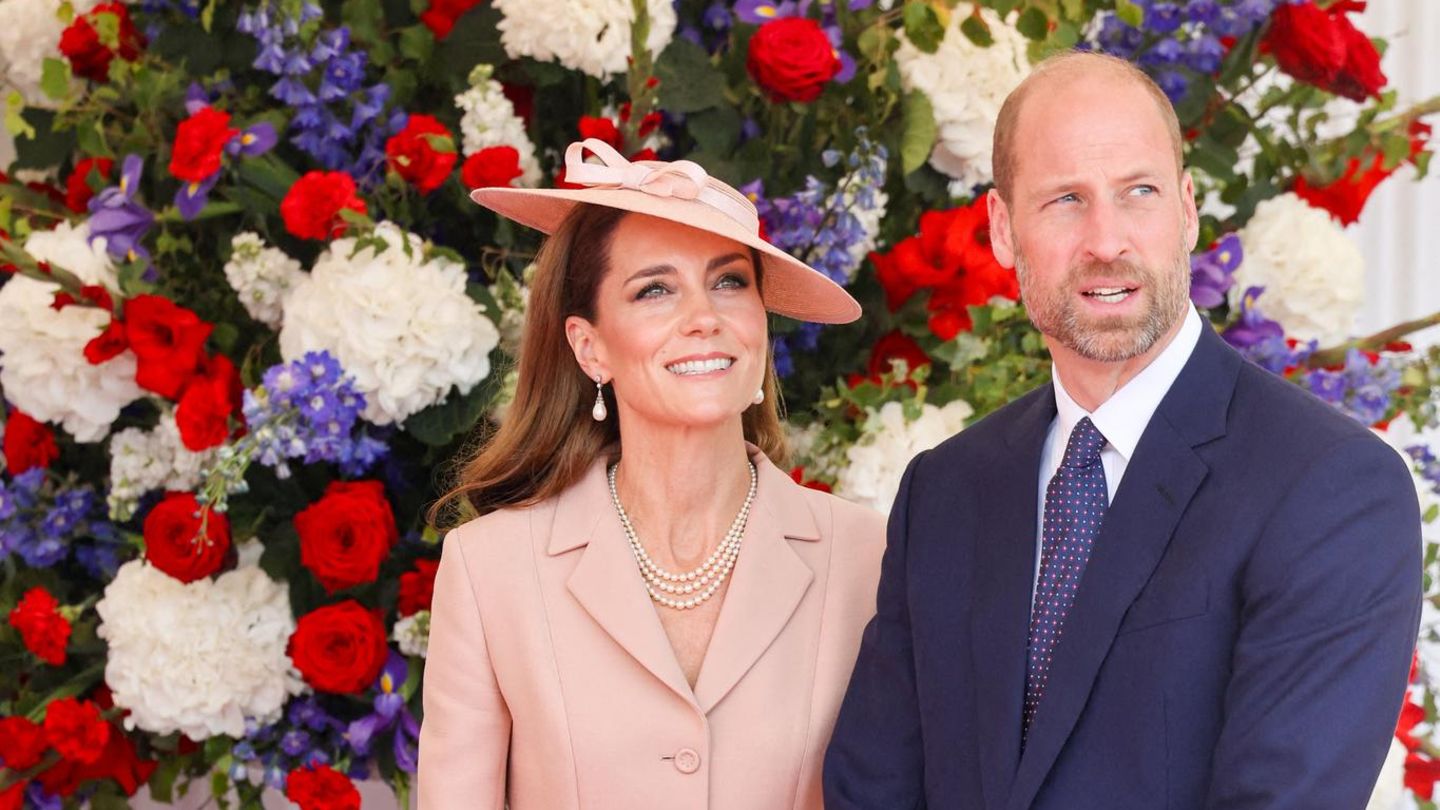 Catherine, Princess of Wales interpretiert beim Macron-Treffen eine alte modische Seite von sich neu