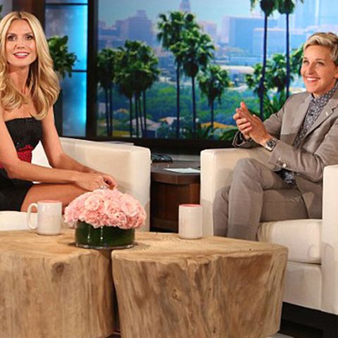 Heidi Klum und Ellen DeGeneres