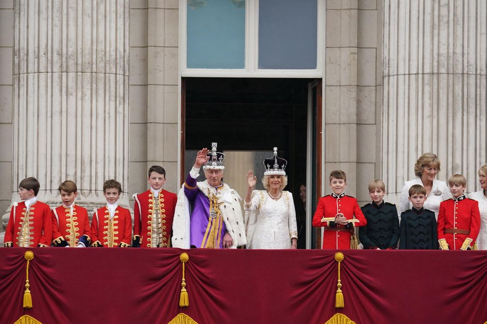 König Charles und Königin Camilla
