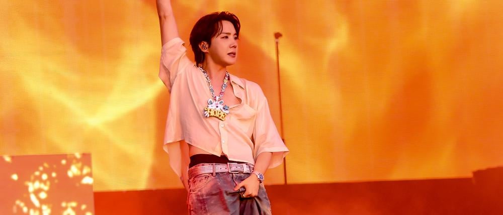 Konzert von J-Hope beim Lollapalooza Berlin.