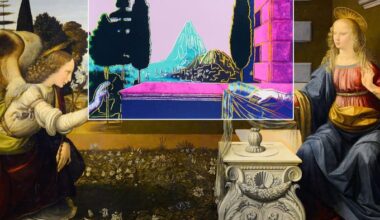 Andy Warhols Blick auf Leonardos „Verkündigung“