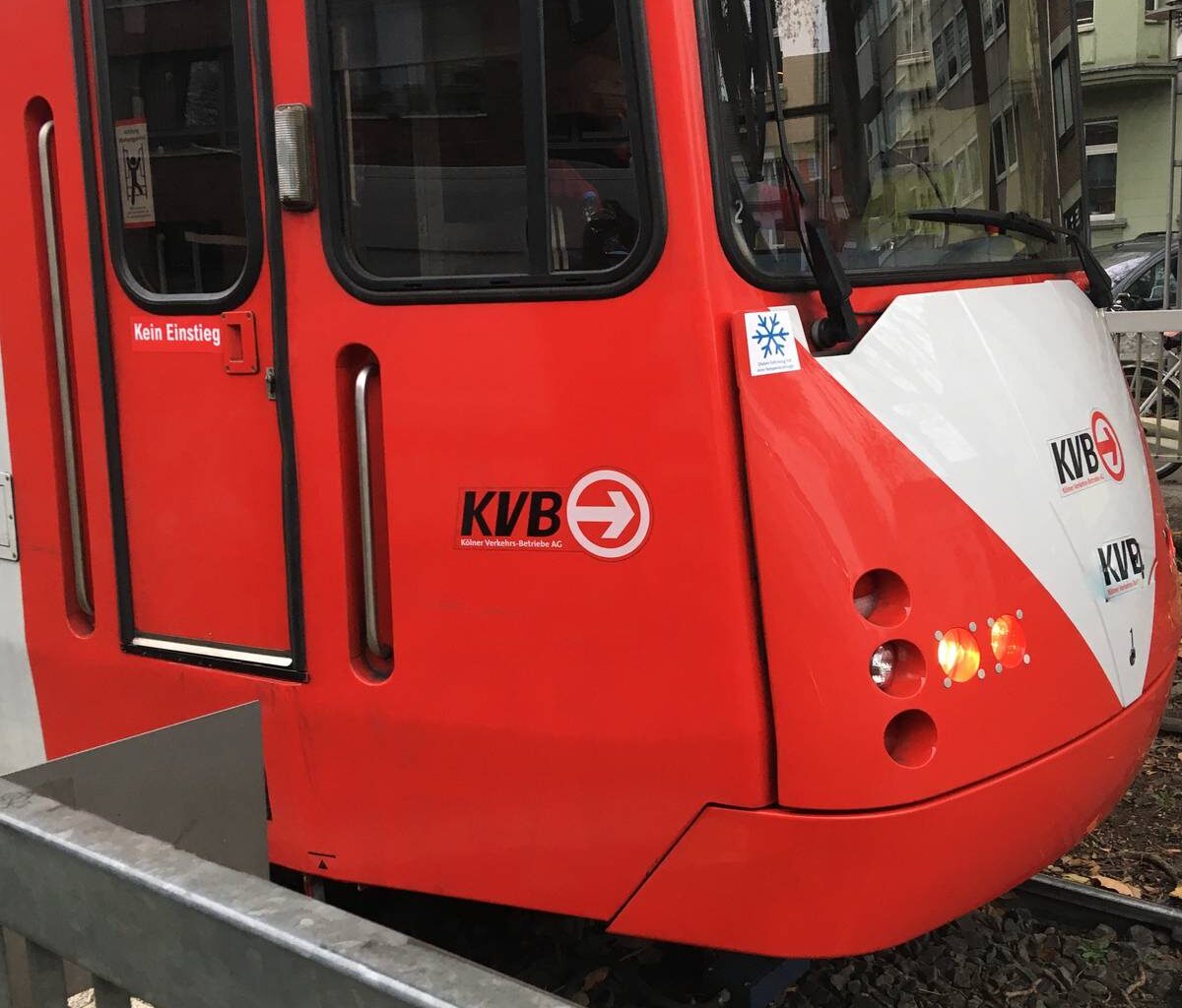 Zukünftig Einschränkungen auf der KVB-Linie 18