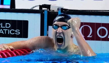 400 Meter Freistil: Lukas Märtens holt Gold bei der Schwimm-WM