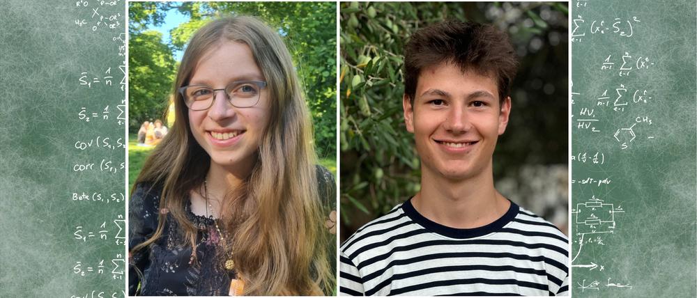 Lynn Schibilsky (links) und Jakob Masing