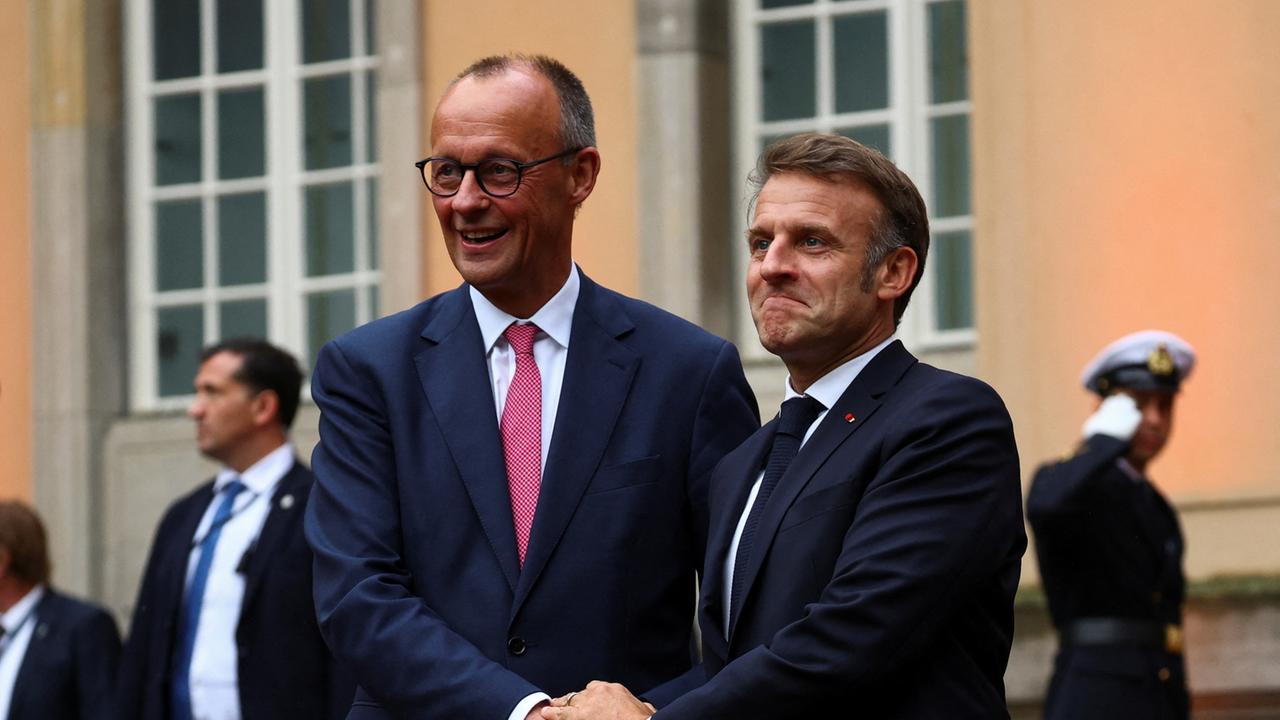 Macron bei Merz in Berlin: Schulterklopfen allein reicht nicht