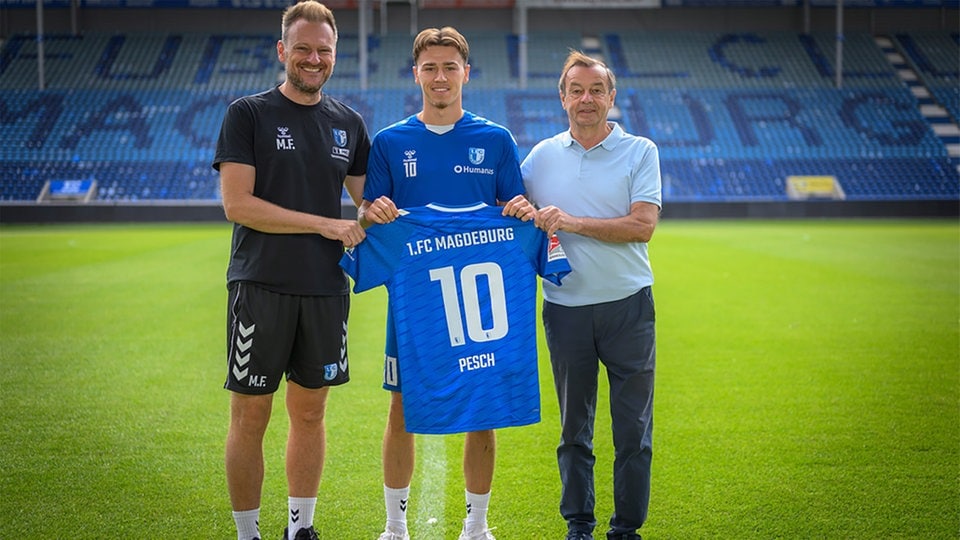 1. FC Magdeburg leiht Pesch aus Gladbach aus – Reimann bleibt Kapitän