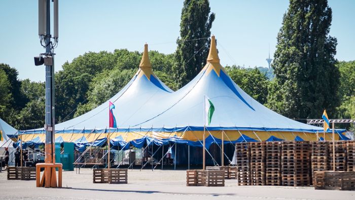 Kesselfestival in Stuttgart: Ist für ausreichend Schattenplätze und Getränke gesorgt?