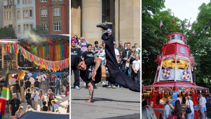 Events in Stuttgart: Von Street Art bis Marienplatzfest – die besten Bilder vom Wochenende