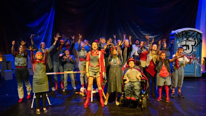 Inklusives Stuttgart-Theater: Disco im Dixi-Klo
