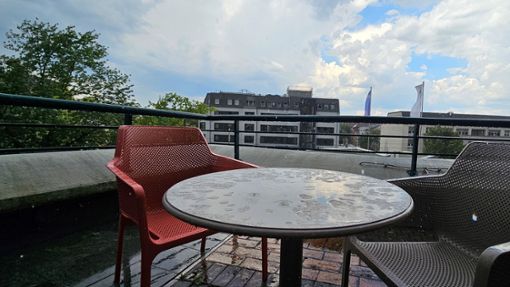 Gewitter nimmt Stuttgart in die Zange
