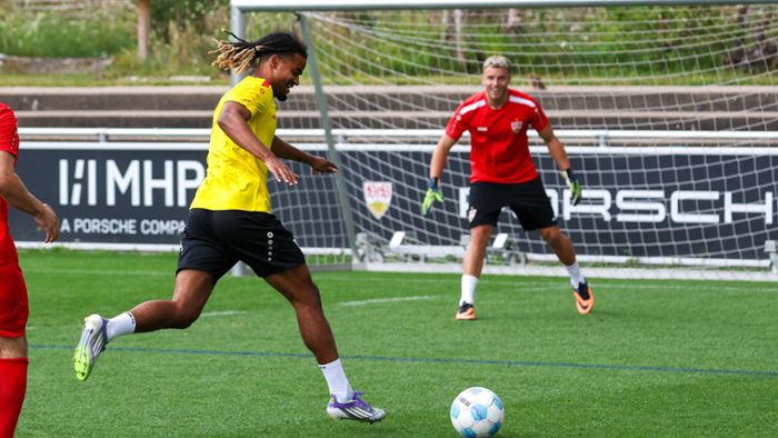 VfB Stuttgart: Wenn Stürmer Ermedin Demirovic den Kasten sauber hält