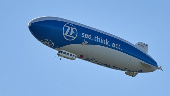 Sichtung am Himmel: Darum flog ein Zeppelin am Mittwoch über Stuttgart