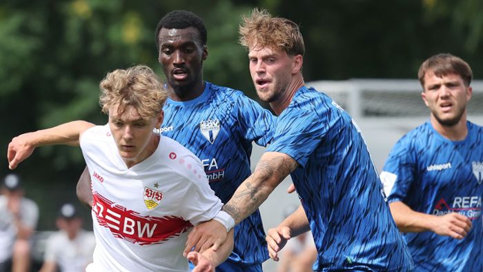 VfB Stuttgart II: Willig-Elf mit böser Testspielpleite