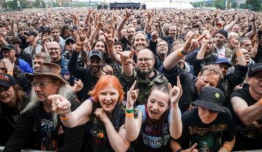 Heavy Metal in Reinkultur: So feiern die Fans Iron Maiden auf dem Wasen