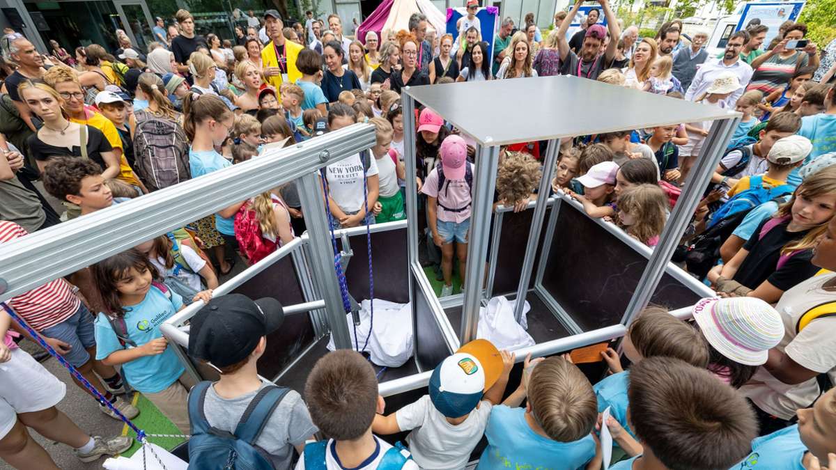 Futuromundo Stuttgart: Kinder präsentieren ihre Traummaschinen
