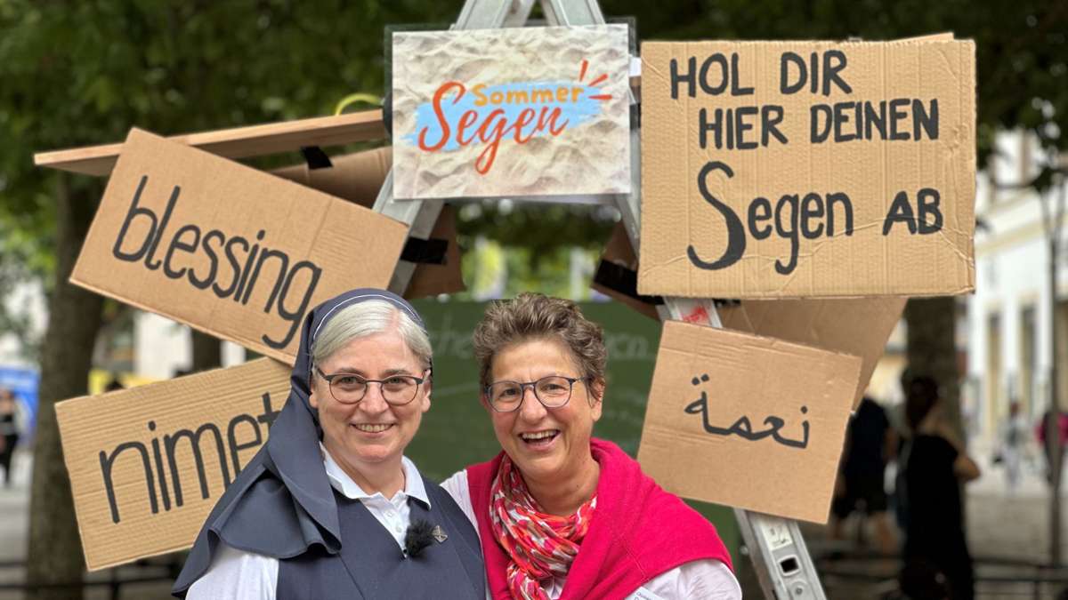 Aktion der Stuttgarter Kirchen: „Segensdusche“ gefällig?