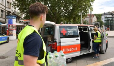 Hitzewelle in Stuttgart: Der Hitzebus hilft Obdachlosen