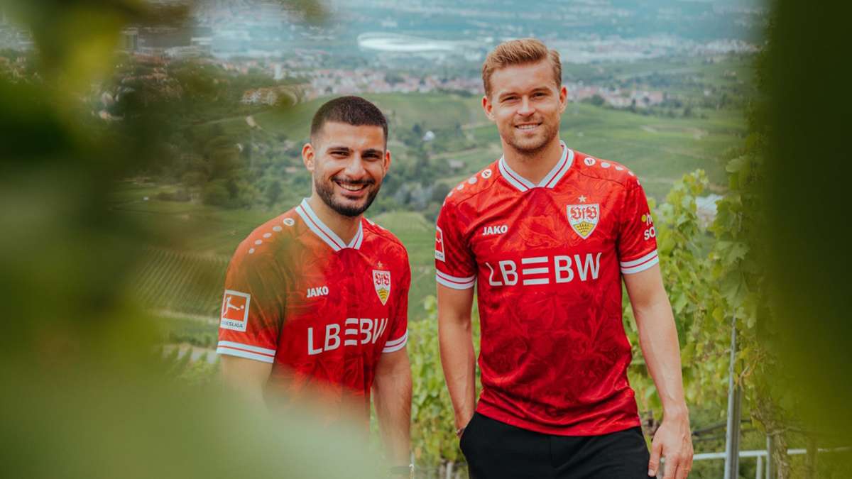 VfB Stuttgart: Das neue Auswärtstrikot: Ganz in Rot