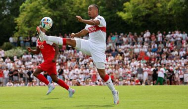 VfB Stuttgart beim SV Fellbach: Viele Tore – aber auch einige Verletzungssorgen