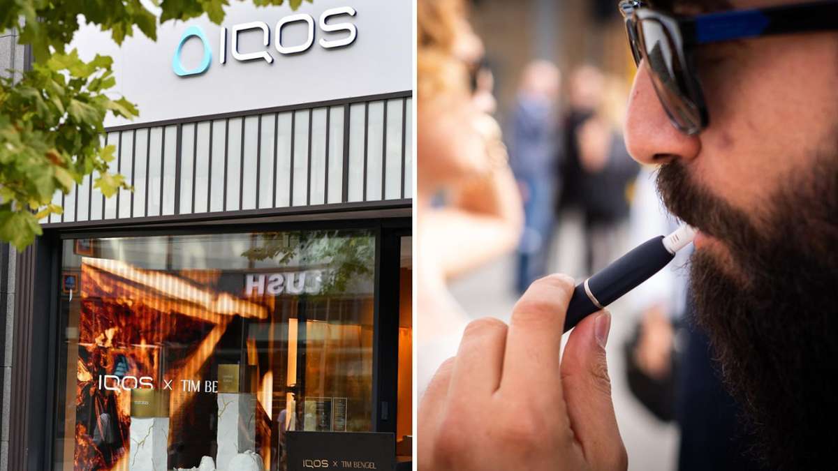 Viele 18- bis 25-Jährige rauchen: IQOS eröffnet Laden – wie gefährlich ist Tabakdampf?