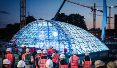 Stuttgart21: Bahn enthüllt ersten Eingang in den Stuttgart-21-Bahnhof
