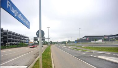 Nahe Flughafen Stuttgart: Großeinsatz von Polizei und Feuerwehr – Flughafenstraße zeitweise gesperrt