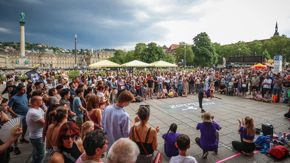 Kunstfestival in Stuttgart: Künstler werden gefeiert: „Bislang beste und erfolgreichste Street Art“