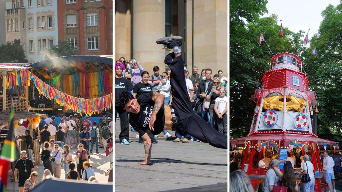 Events in Stuttgart: Von Street Art bis Marienplatzfest – die besten Bilder vom Wochenende - Startseite