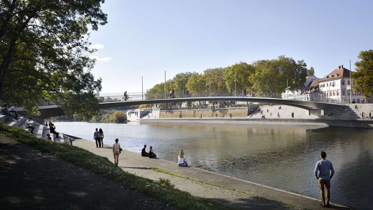 Stuttgarts marode Brücken: So soll die neue Wilhelmsbrücke aussehen