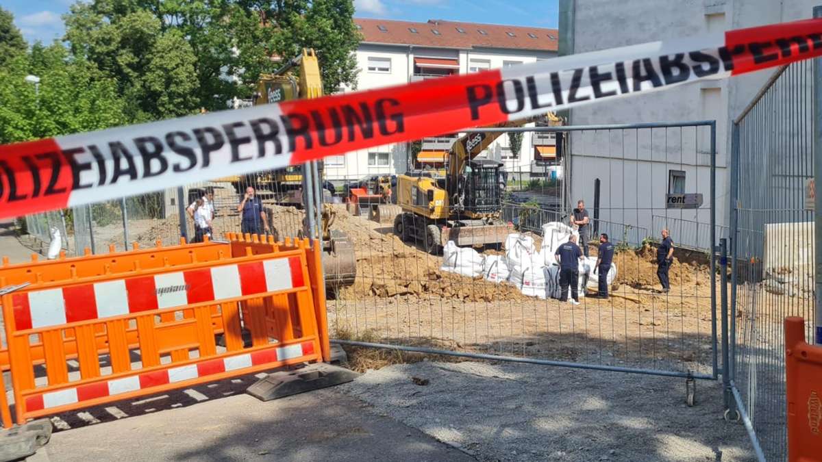 Einsatz in Bad Cannstatt: Fliegerbombe: Evakuierung abgeschlossen – Drohne sichert Gebiet ab