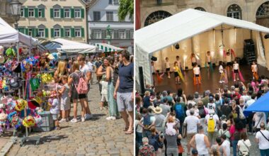 Feste in Esslingen: Esslingen feiert letztes Schwörfest auf altem Marktplatz - Esslingen